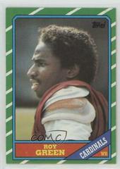 Roy Green Football Cards 1986 Topps Prices