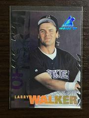 Larry Walker #114 Baseball Cards 1997 Pinnacle Inside Prices