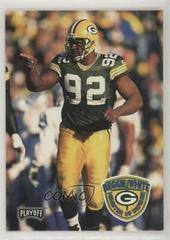 Reggie White #3 Football Cards 1997 Playoff Packers Prices