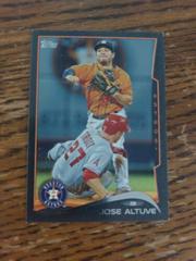 Jose Altuve [Mini Black] #210 Baseball Cards 2014 Topps Prices
