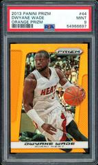 Dwyane Wade [Orange Prizm] #44 Basketball Cards 2013 Panini Prizm Prices