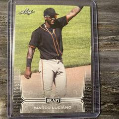 Marco Luciano #5 Baseball Cards 2020 Leaf Draft Prices