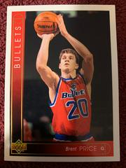 Brent Price #91 Basketball Cards 1993 Upper Deck Prices