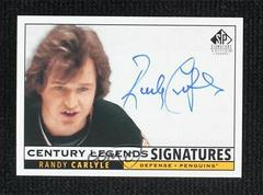 Randy Carlyle #CL-RC Hockey Cards 2020 SP Signature Edition Legends Century Prices