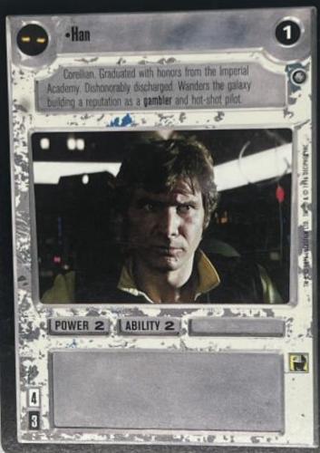 Han Star Wars CCG Jedi Pack