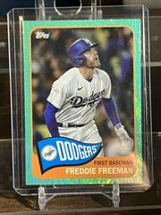 Freddie Freeman [Aqua Sparkle] #105 Baseball Cards 2023 Topps Archives Prices