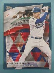 Freddie Freeman [Blue] Baseball Cards 2023 Topps Favorite Sons Prices