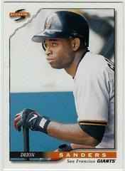 Deion Sanders #18 Baseball Cards 1996 Score Prices