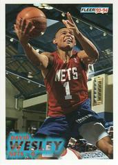 David Wesley Basketball Cards 1993 Fleer Prices