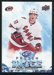 Andrei Svechnikov #FI-14 Hockey Cards 2021 Upper Deck Ice Frozen In Prices