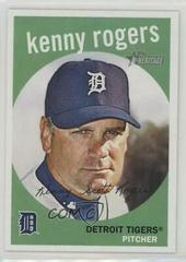 Kenny Rogers Baseball Cards 2008 Topps Heritage Prices