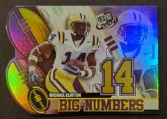 Michael Clayton Football Cards 2004 Press Pass Big Numbers Prices