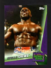 Apollo Crews [Purple] #7 Wrestling Cards 2019 Topps WWE Money in the Bank Prices