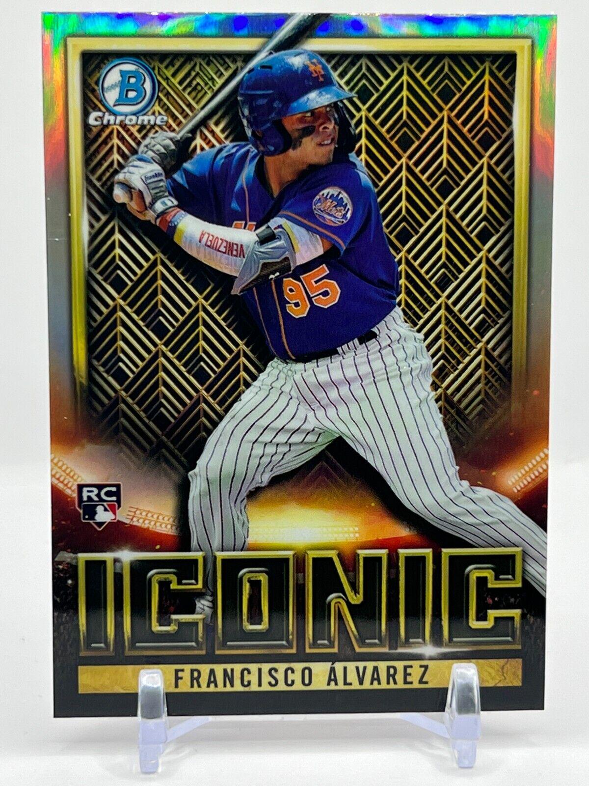 Francisco Alvarez #BI-25 Prices [Rookie] | 2023 Bowman Chrome Iconic ...