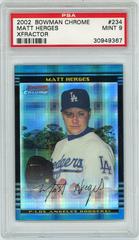 Matt Herges [Xfractor] #234 Baseball Cards 2002 Bowman Chrome Prices
