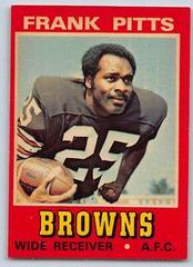Frank Pitts #18 Football Cards 1974 Wonder Bread Prices