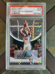David Lee [Xfractor Autograph] Basketball Cards 2005 Finest Prices