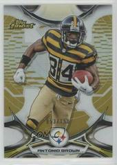 Antonio Brown [Gold Refractor] Football Cards 2015 Topps Finest Prices