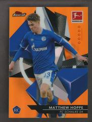 Matthew Hoppe [Orange Refractor] Soccer Cards 2020 Topps Finest Bundesliga Prices