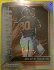 Heliot Ramos #EM15 Baseball Cards 2021 Panini Prizm Emergent Prices