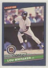 Lou Whitaker #33 Baseball Cards 1986 Leaf Prices