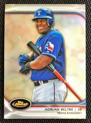 Adrian Beltre [Orange Refractor] #45 Baseball Cards 2012 Finest Prices