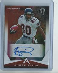 Andre Rison #ASC-ARI Football Cards 2021 Panini Chronicles Ascension Autographs Prices