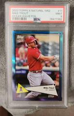 Mike Trout [Ocean Wave] #11 Baseball Cards 2022 Topps X Naturel 1952 Prices