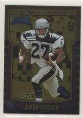 Aaron Stecker [Gold] #155 Football Cards 2000 Bowman Prices