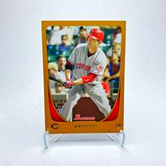 Joey Votto [Orange] #18 Baseball Cards 2011 Bowman Prices