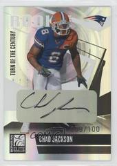 Chad Jackson [Turn of the Century Autograph] #125 Football Cards 2006 Panini Donruss Elite Prices