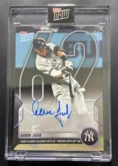 Aaron Judge [Autograph] #1012A Baseball Cards 2022 Topps Now Prices