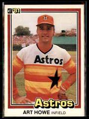 Art Howe #258 Baseball Cards 1981 Donruss Prices