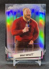 The Fiend' Bray Wyatt [Black Refractor] #11 Wrestling Cards 2021 Topps Chrome WWE Prices