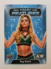 Tay Conti Wrestling Cards 2022 Upper Deck AEW Main Features Prices