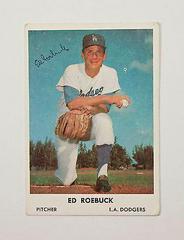Ed Roebuck #37 Baseball Cards 1962 Bell Brand Dodgers Prices
