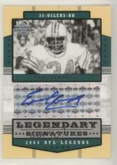 Earl Campbell Football Cards 2004 Upper Deck Legends Legendary Signatures Prices