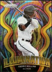 Cedric Mullins [Gold Prizm] #IL-9 Baseball Cards 2022 Panini Prizm Illumination Prices