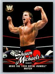 Wins the 1996 Royal Rumble Match Wrestling Cards 2018 Topps WWE Shawn Michaels Tribute Prices