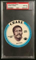 James Harris Football Cards 1976 Crane Discs Prices