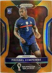 Presnel Kimpembe [Orange] Soccer Cards 2022 Panini Prizm World Cup Prices