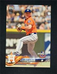 Alex Bregman #53 Baseball Cards 2018 Topps Opening Day Prices