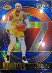 Carmelo Anthony [Silver Prizm] #10 Basketball Cards 2021 Panini Select Numbers Prices