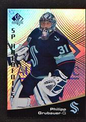 Philipp Grubauer Hockey Cards 2021 SP Authentic HoloFoil Prices