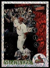 Mark McGwire #169 Baseball Cards 1999 Ultimate Victory Prices