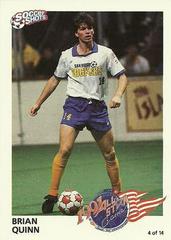 Brian Quinn #4 Soccer Cards 1991 Soccer Shots MSL All Star Prices