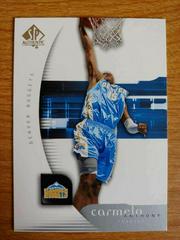 Carmelo Anthony Basketball Cards 2005 SP Authentic Prices