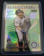 Julio Rodriguez [Green] #TOF-13 Baseball Cards 2022 Stadium Club Chrome Team of the Future Prices