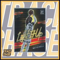 Donovan Mitchell [Red Pulsar] Basketball Cards 2021 Panini Donruss Optic Light It Up Prices