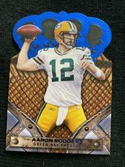 Aaron Rodgers [Blue] #1 Football Cards 2011 Panini Crown Royale Prices